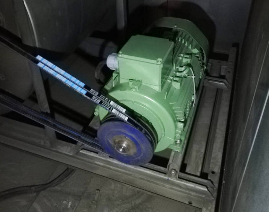 S.B.Ü. Bursa Yüksek İhtisas Hastanesi Klima Santrali Motor - Kayış değişimleri